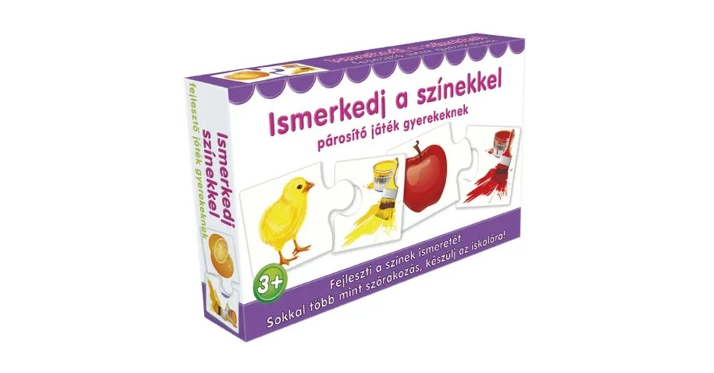 Népszerű Ismerkedj a színekkel párosító játék