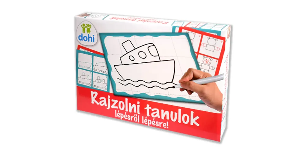 Végkiárusítás Rajzolni tanulok lépésről lépésre fiús csomag