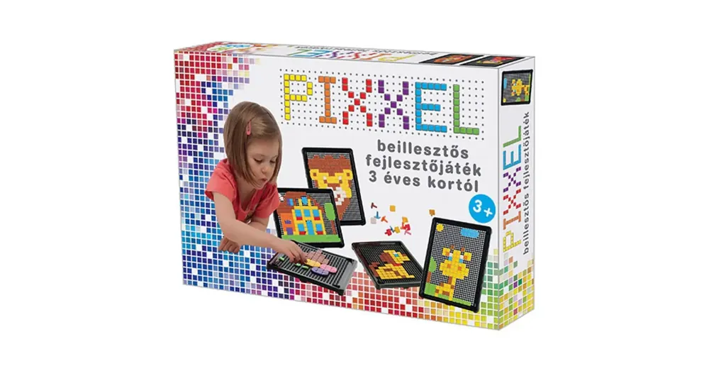 Kedvezményes ár Pixxel beillesztős fejlesztős játék