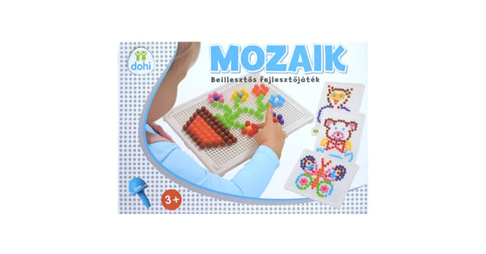 Mozaik nagy beillesztős fejlesztőjáték Kihagyhatatlan ajánlat