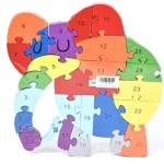 Számos fa oktató elefánt puzzle Legjobb ár