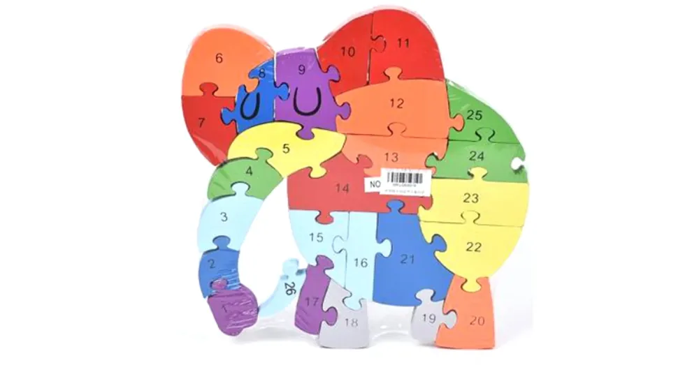 Számos fa oktató elefánt puzzle Legjobb ár
