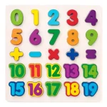 Utolsó esély Számok fa formapuzzle