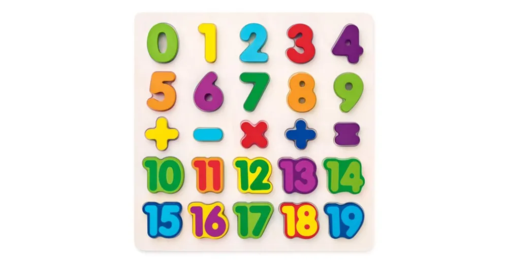 Utolsó esély Számok fa formapuzzle