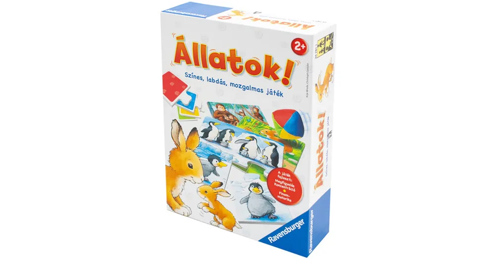 Játszva tanulva – Állatok – Ravensburger Szuper akció