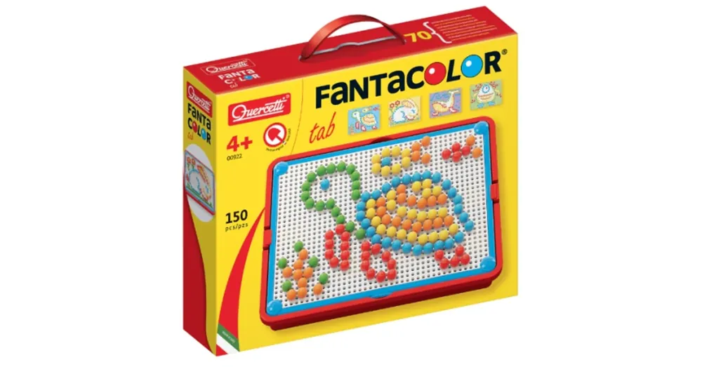 Quercetti Fanta Color Színes pötyi készlet 150 db-os Nézd meg most