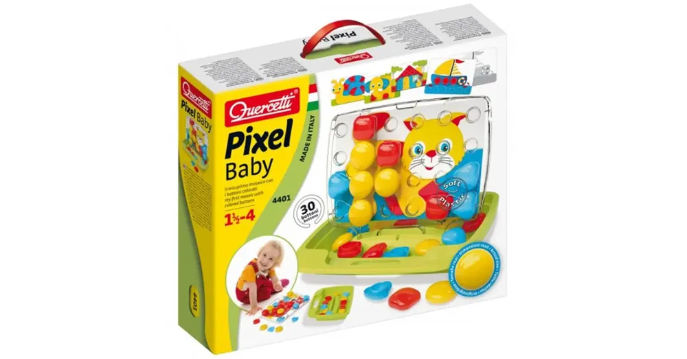 Quercetti Pixel Baby óriás pötyikészlet Azonnal elérhető