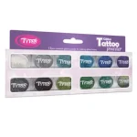 TyToo Hideg színek válogatása csillámpor szett 12×2,5ml Kiárusítás