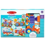 Járművek fa óriás puzzle – Melissa Doug Expressz kézbesítés