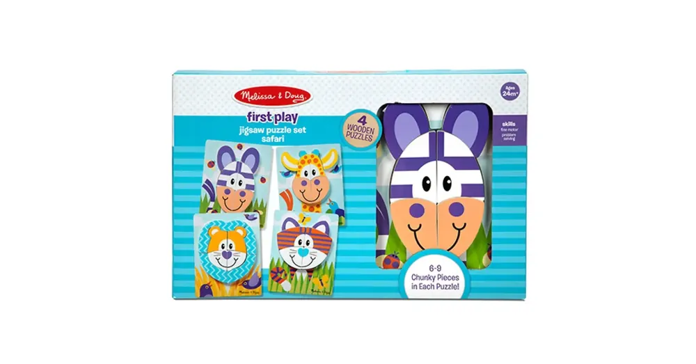 Szafari fa óriás puzzle – Melissa Doug Olcsóbb
