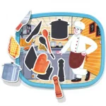 Expressz szállítás Quercetti Montessori foglalkozások mágneses puzzle 3 db-os szett
