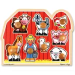 Farm fa forma puzzle fogantyúval – Melissa Doug Exkluzív ajánlat