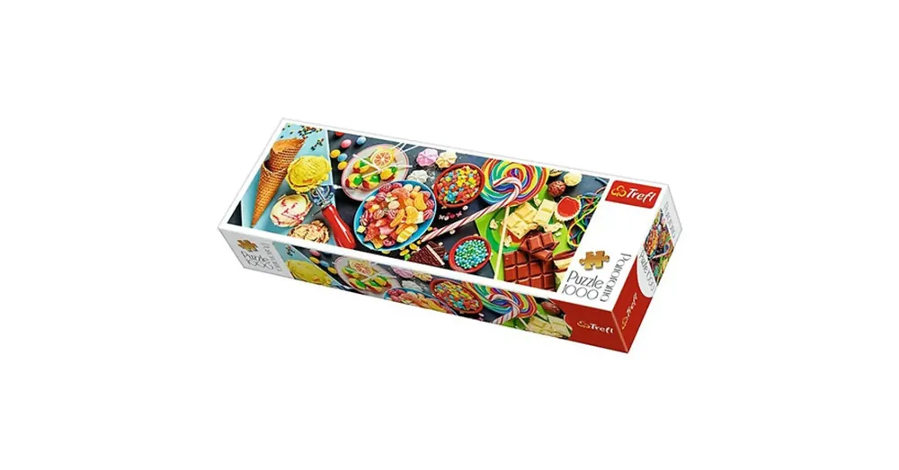 Árengedmény Színes cukorkák 1000 db-os panoráma puzzle – Trefl