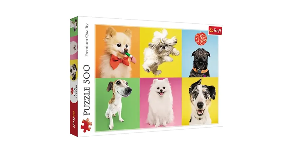 Akciós ár Kutyák 500 db-os puzzle – Trefl