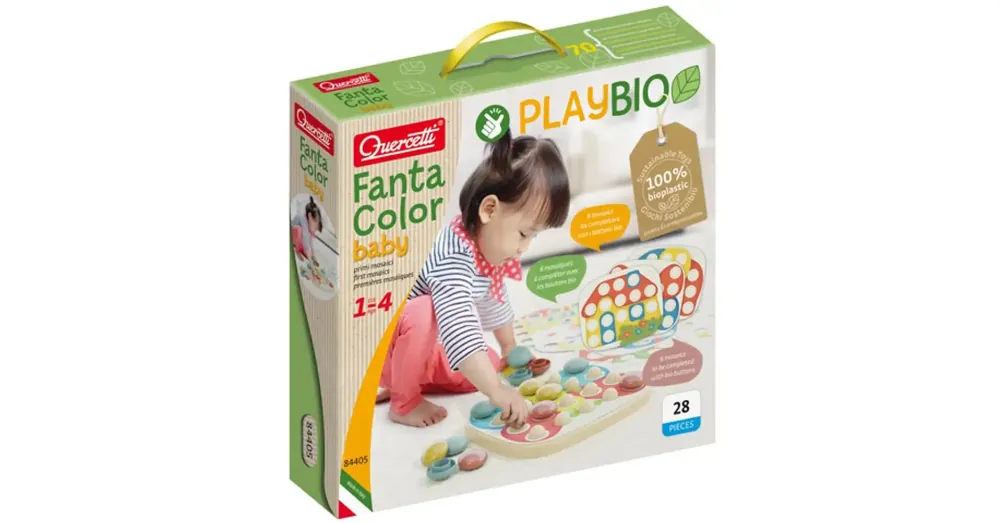 Quercetti Play Bio Fantacolor Baby pötyi 28 db-os Utolsó esély