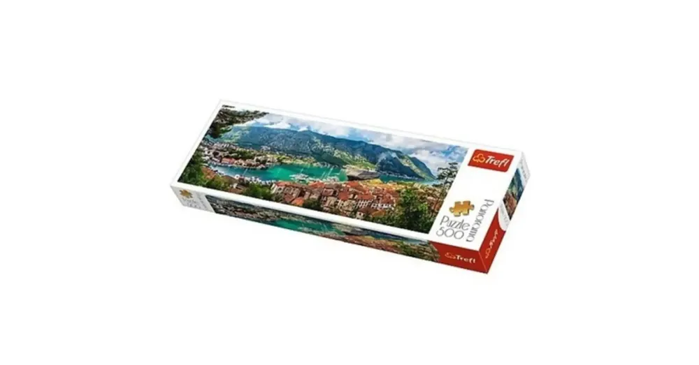 Gyors szállítás Kotor Montenegro Panoráma puzzle 500 db-os – Trefl