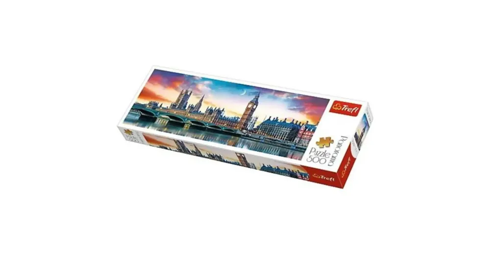 Olcsó A Big Ben és a Westminsteri apátság, London Panoráma puzzle 500 db-os – Trefl