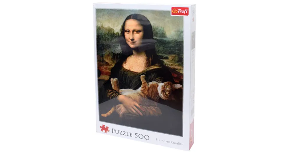 Mona Lisa és a doromboló macska 500 db-os puzzle – Trefl Akciós ár