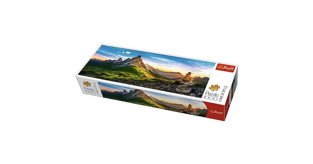 Vedd meg online Giau-hágó, Olaszország panoráma puzzle 1000 db-os – Trefl