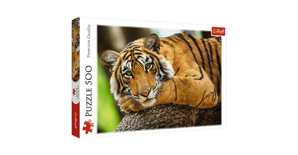 Tigris portré 500 db-os puzzle – Trefl Exkluzív ajánlat