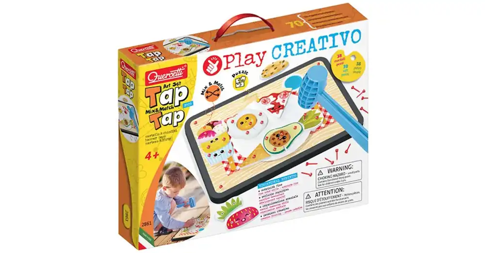 Szuper ajánlat Quercetti Play Creativo Tap Tap ételek kreatív játék