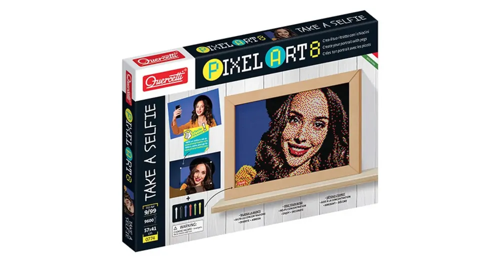 Ne maradj le Quercetti Pixel Art Készíts selfie-t pötyi kreatív játék