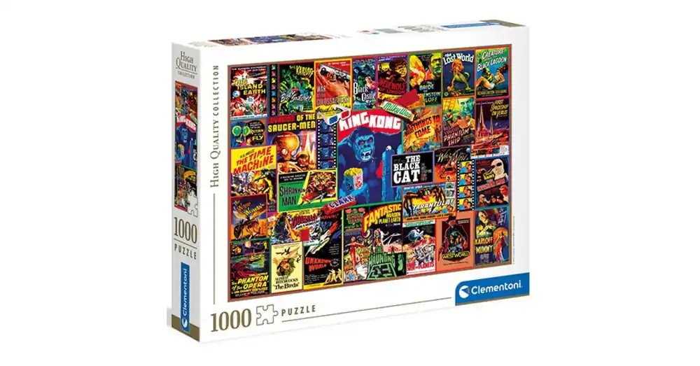 Thriller klasszikusok HQC puzzle 1000 db-os – Clementoni Legkelendőbb