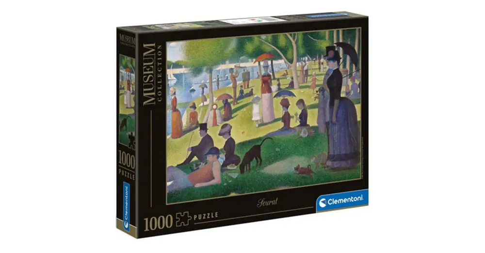 Seurat – Vasárnap délután a Grande Jatte szigetén Múzeum puzzle 1000 db-os – Clementoni Expressz szállítás