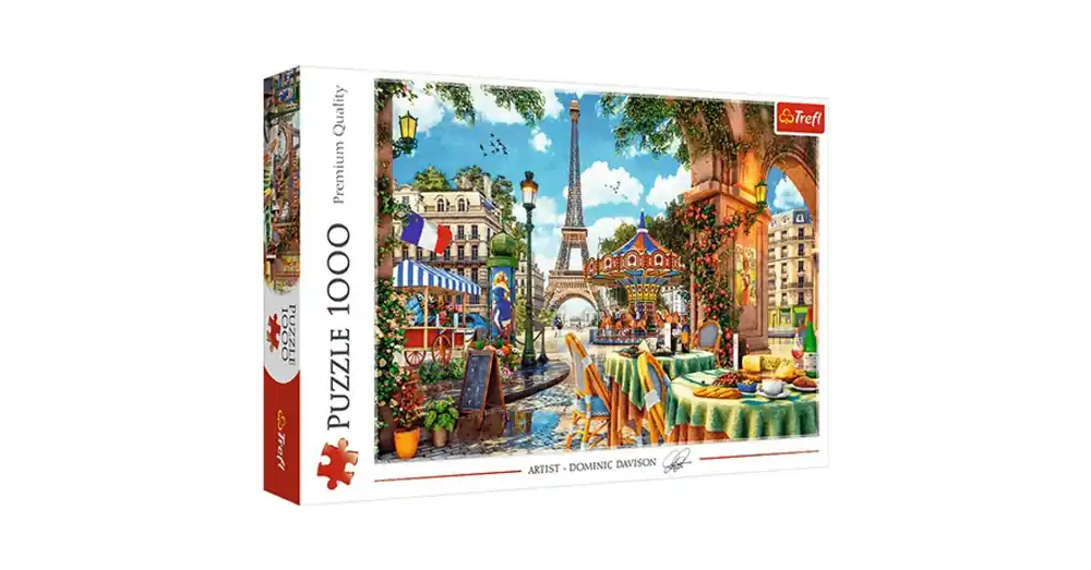 Nézd meg most Reggel Párizsban 1000 db-os puzzle – Trefl
