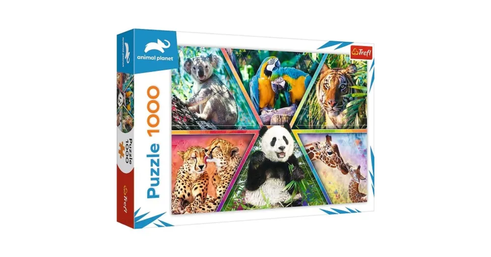 Alacsony ár Animal Planet Állati királyságok 1000 db-os puzzle – Trefl