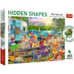 Végkiárusítás Hidden Shapes Lakókocsis utazás 1000 db-os puzzle – Trefl