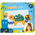 LENA Mosaik Áttetsző pötyi kreatív készlet 15 mm 80 db-os Expressz szállítás