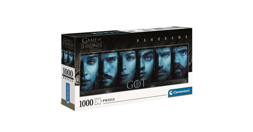 Vedd meg most Trónok harca panoráma puzzle 1000 db-os – Clementoni