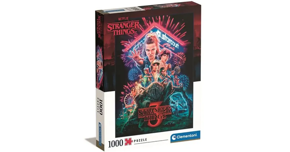 Stranger Things 3. évad 1000 db-os puzzle – Clementoni Kedvezmény