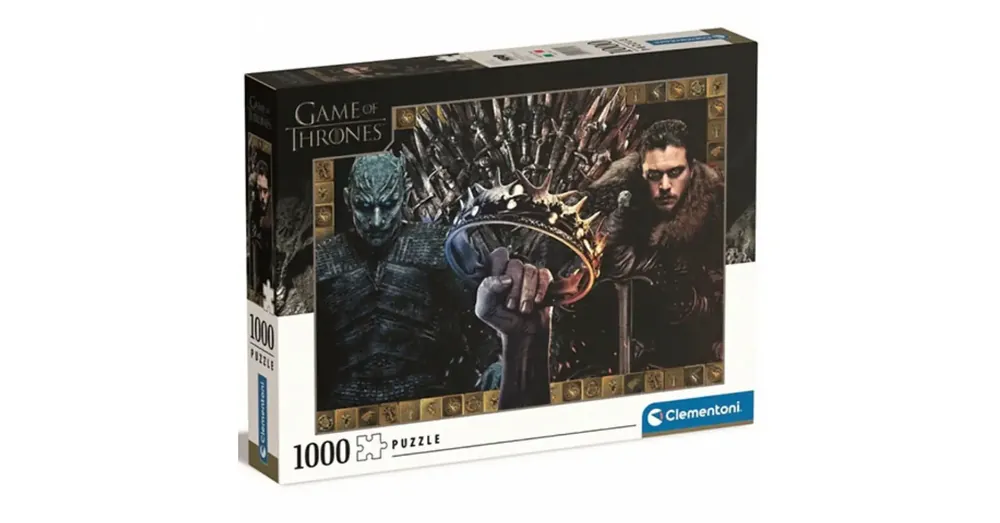 Azonnali szállítás Trónok harca Stark ház 1000 db-os puzzle – Clementoni