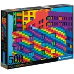 Akció Colorboom Collection Squares puzzle 500 db-os – Clementoni