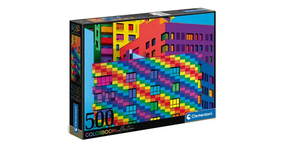 Akció Colorboom Collection Squares puzzle 500 db-os – Clementoni