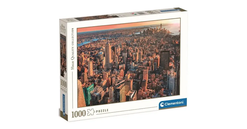 New York City naplemente HQC puzzle 1000 db-os – Clementoni Rendeld meg most