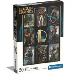 Végkiárusítás League of Legends Hősök HQC puzzle 500 db-os – Clementoni