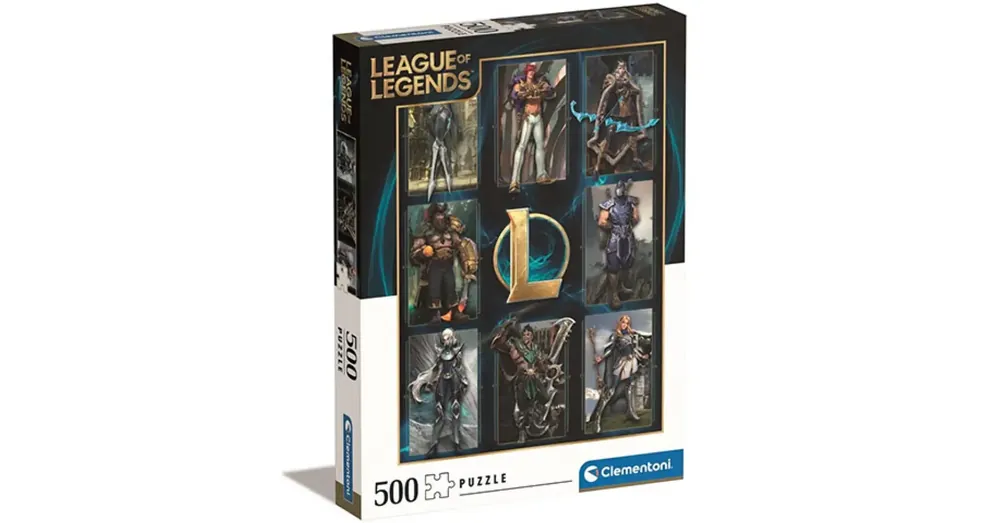 Végkiárusítás League of Legends Hősök HQC puzzle 500 db-os – Clementoni