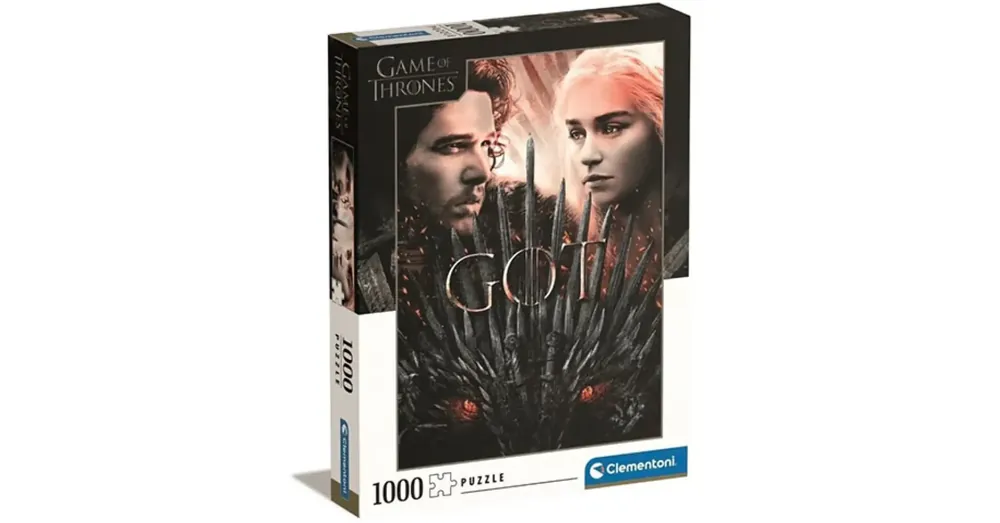 Újdonság Trónok harca Vastrón 1000 db-os puzzle – Clementoni