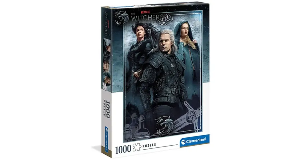 Witcher Vaják 1000 db-os puzzle – Clementoni Újdonság