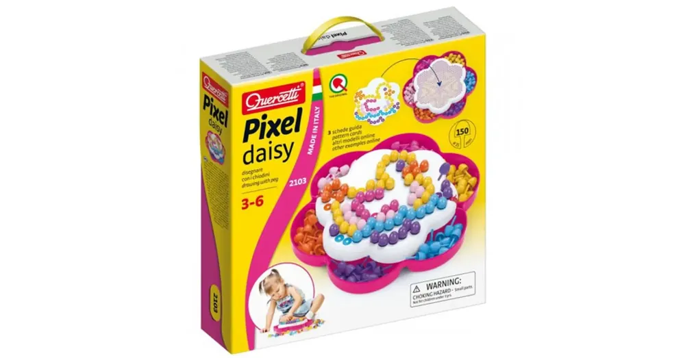 Quercetti Pixel Daisy pötyi kirakó Alacsony ár