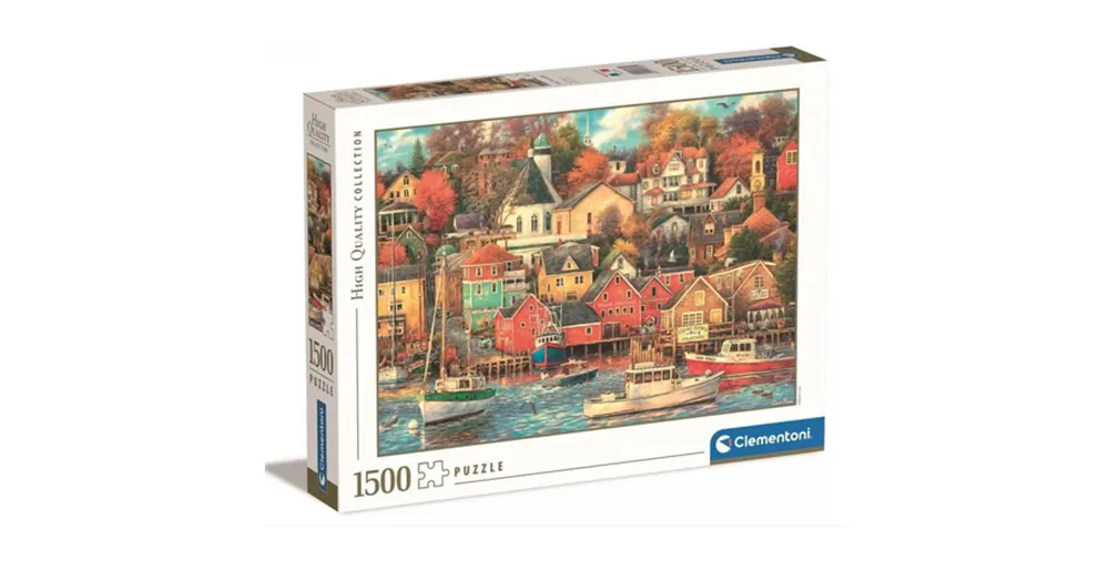 Kihagyhatatlan ajánlat Szép idők a kikötőben HQC 1500 db-os puzzle – Clementoni