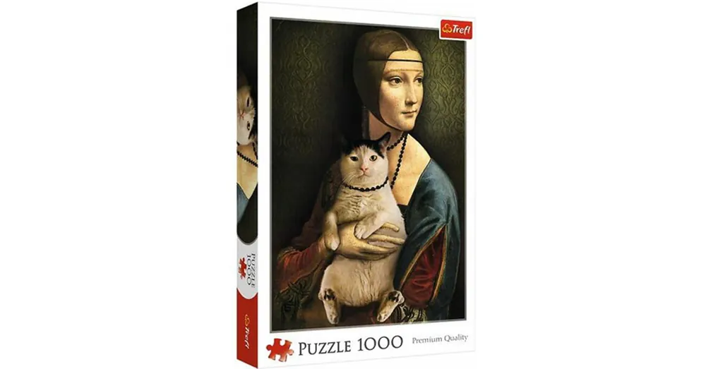 Hölgy a macskával 1000 db-os puzzle – Trefl Szuper ajánlat
