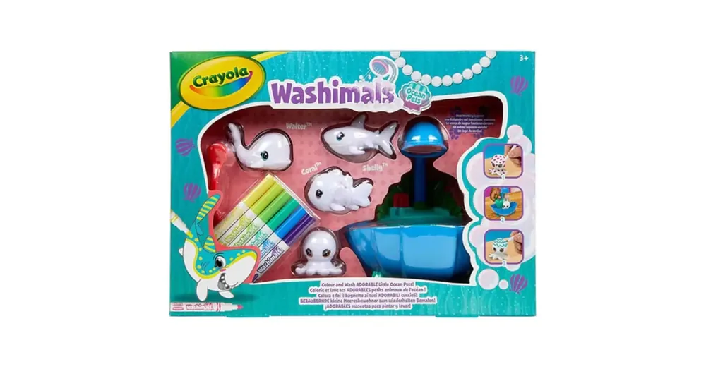 Vedd meg most Crayola Washimals lagúna kreatív játék
