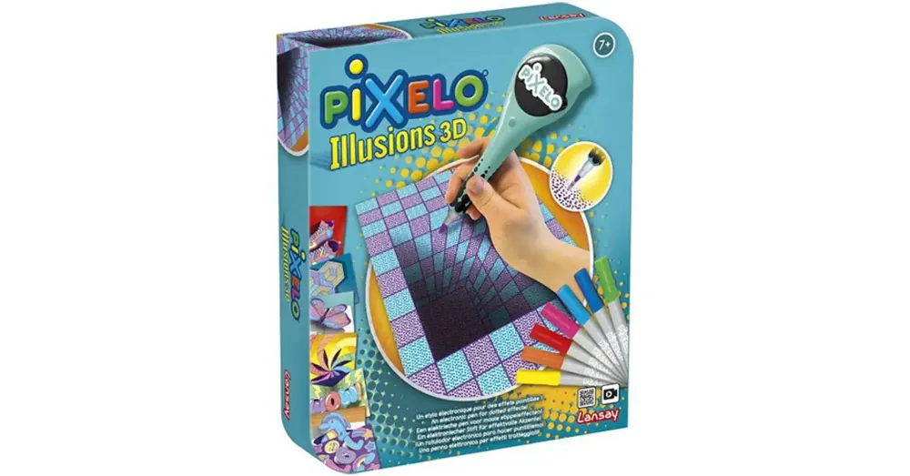 Pixelo lllúzió 3D kreatív készlet Végkiárusítás