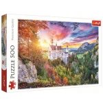 Vedd meg most Kilátás a Neuschwanstein kastélyra 500 db-os puzzle – Trefl