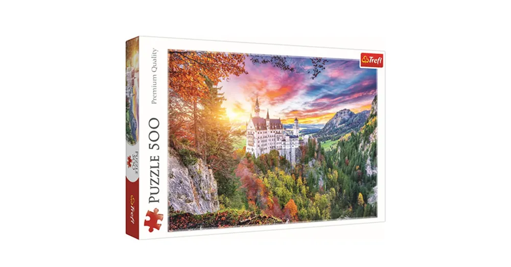 Vedd meg most Kilátás a Neuschwanstein kastélyra 500 db-os puzzle – Trefl