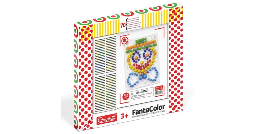Biztonságos fizetés Quercetti Fantacolor pötyi bohóc 70 db-os